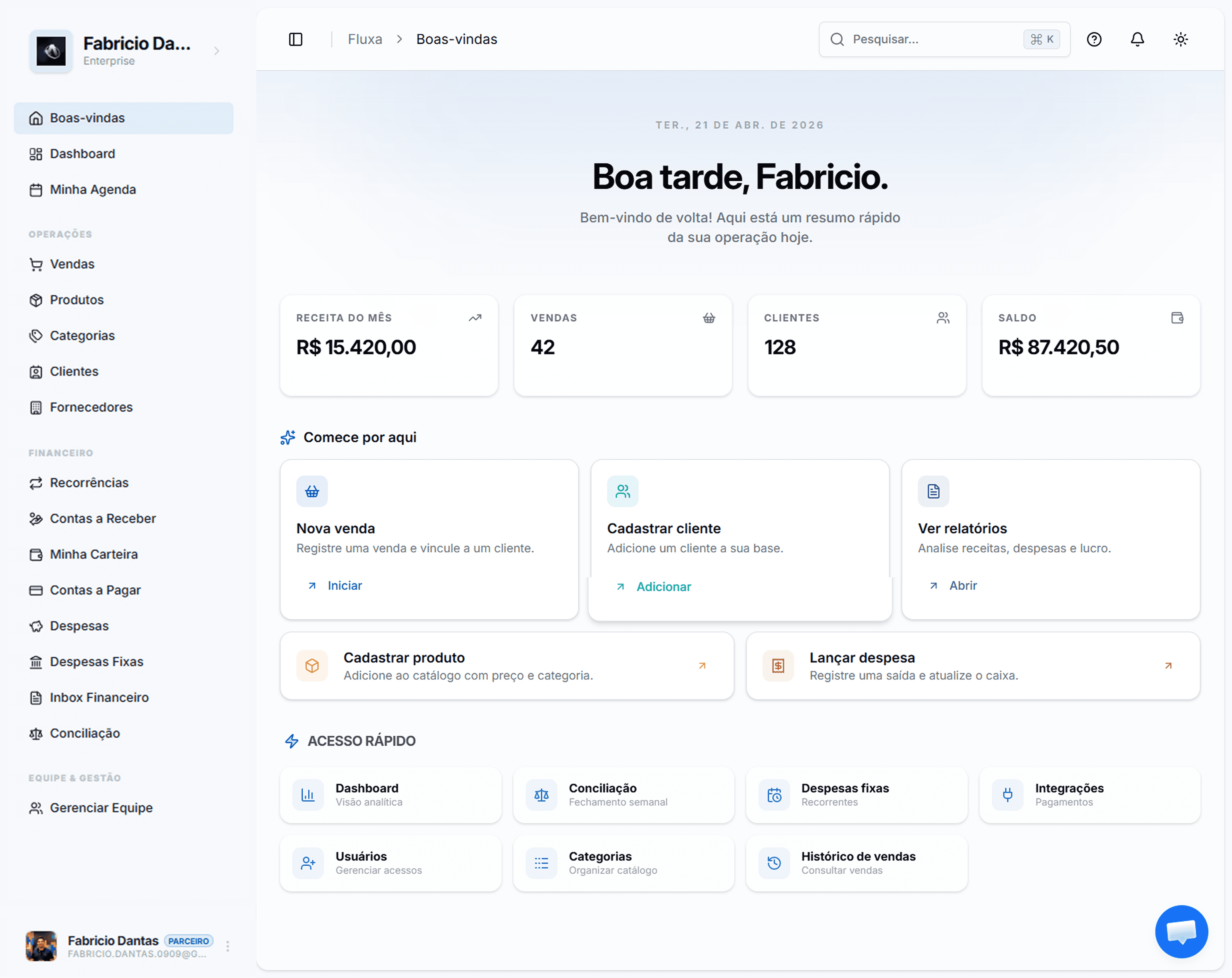 Dashboard Preview